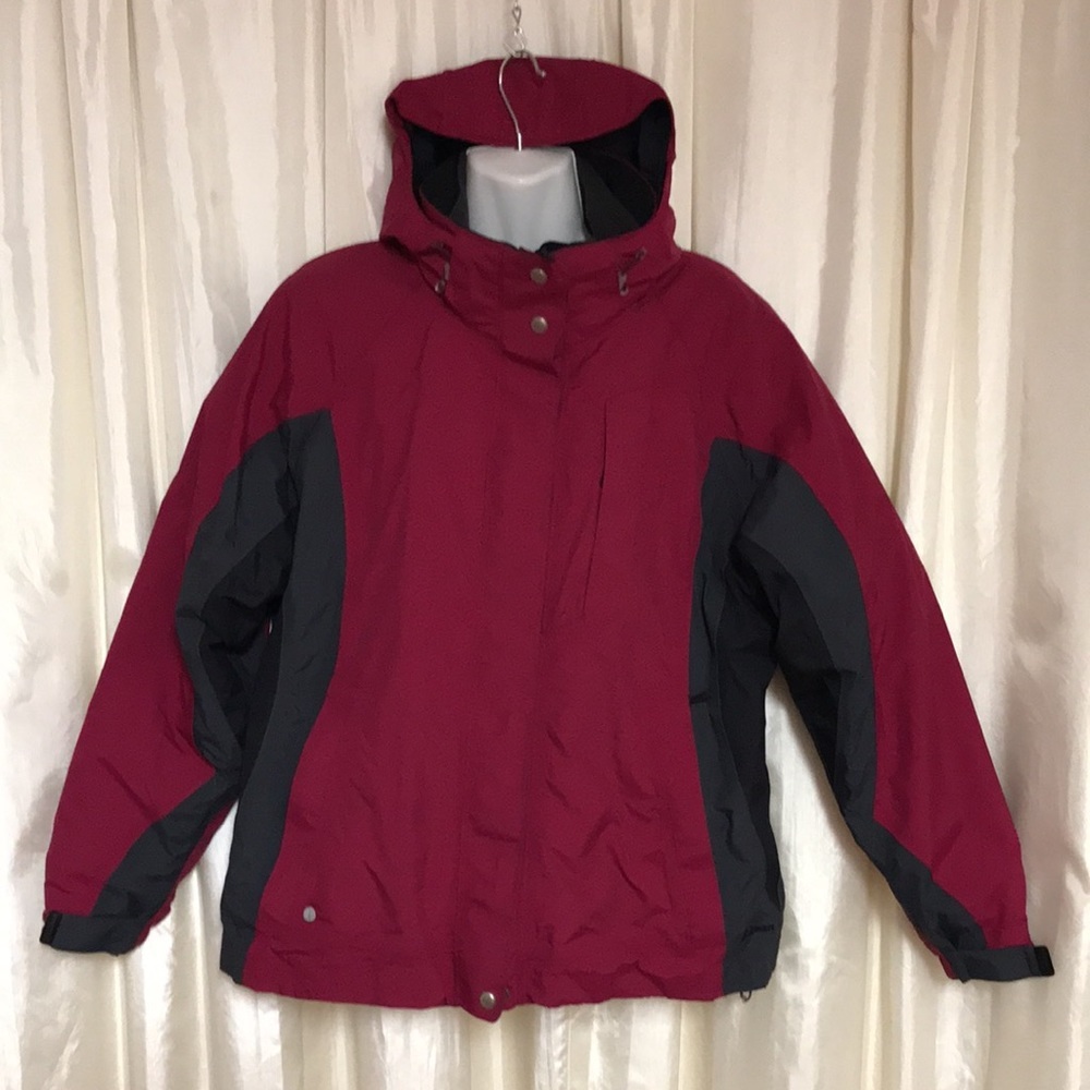 L L Bean ski snow jacket 2 in 1 - Picture 2 of 8